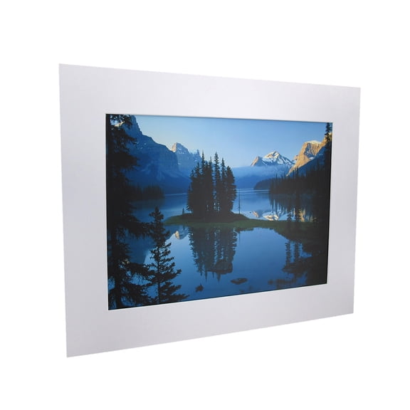 National Geographic Matted Print - Maligne Lake - 16 x 20 inches