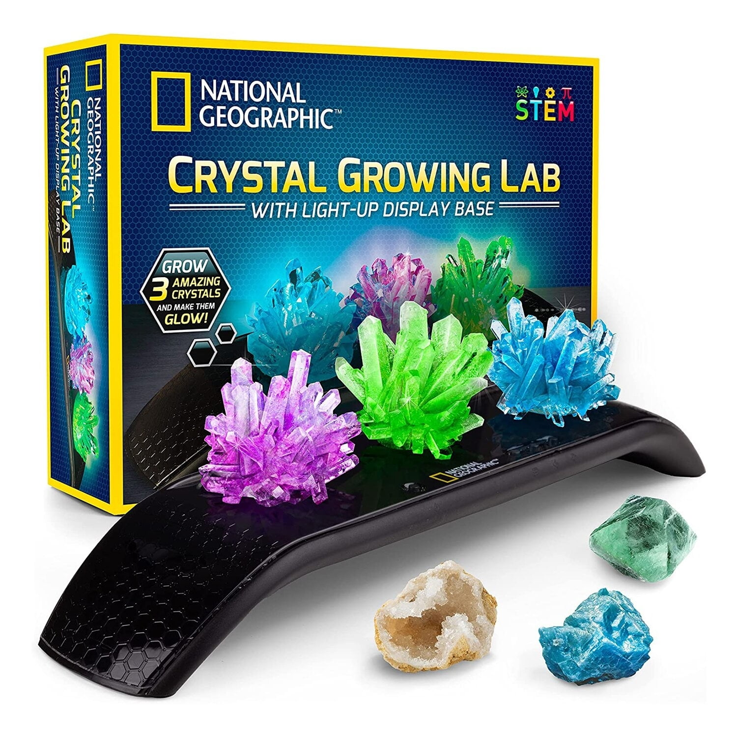 National Geographic National Geographic Light Up Crystal Growing Kit 23 x 9 x 29cm National Geographic National Geographic Light Up Crystal Growing Kit 23 x 9 x 29cm
