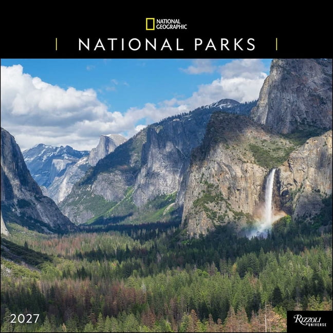 National Geographic: National Parks 2027 Wall Calendar, (Paperback)