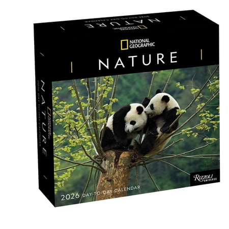National Geographic: Nature 2026 Day-To-Day Calendar, (Paperback)