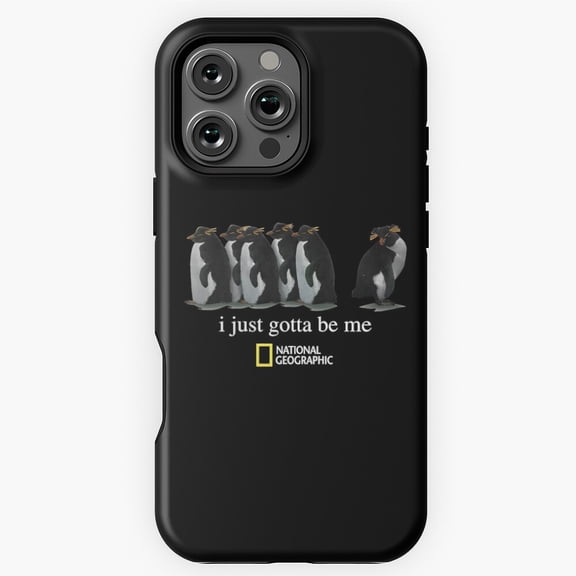 National Geographic Penguin Merch Phone Case for iPhone 16 15 14 13 12 11 Pro Max - Fashionable Phone M97