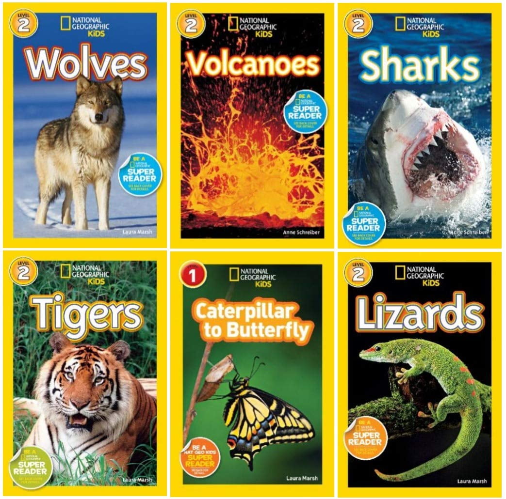 National Geographic kids Level 1 25 books – LITTLE BOOK LOUNGE