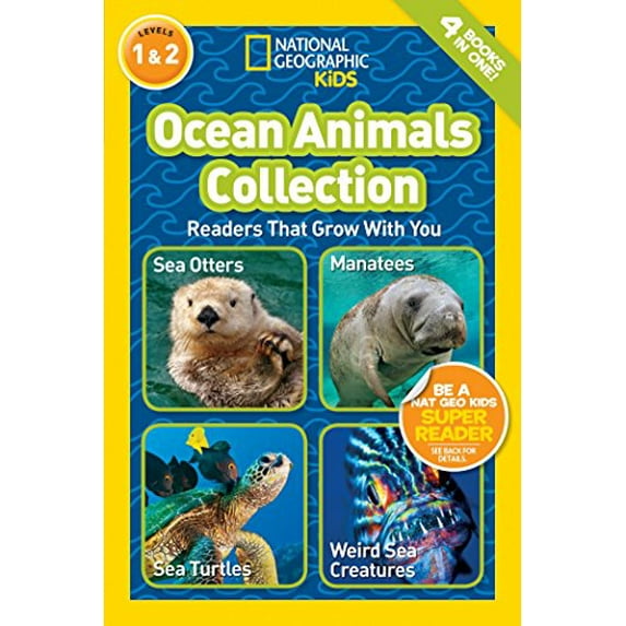 Pre-Owned Ocean Animals Collection (National Geographic Kids Readers, Levels 1 & 2): Readers That Grow with You (Paperback) 1426322739 9781426322730