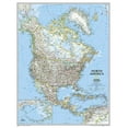 thumbnail image 1 of National Geographic Reference Map: National Geographic: North America Classic Enlarged Wall Map (35.75 X 46.25 Inches) (Other), 1 of 1