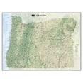 thumbnail image 1 of National Geographic Reference Map National Geographic Oregon Wall Map (40.5 X 30.25 In), (Paperback), 1 of 1