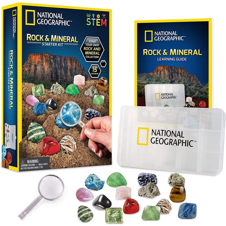 National Geographic Kids Rock & Mineral Starter Collection Kit National Geographic Kids Rock & Mineral Starter Collection Kit