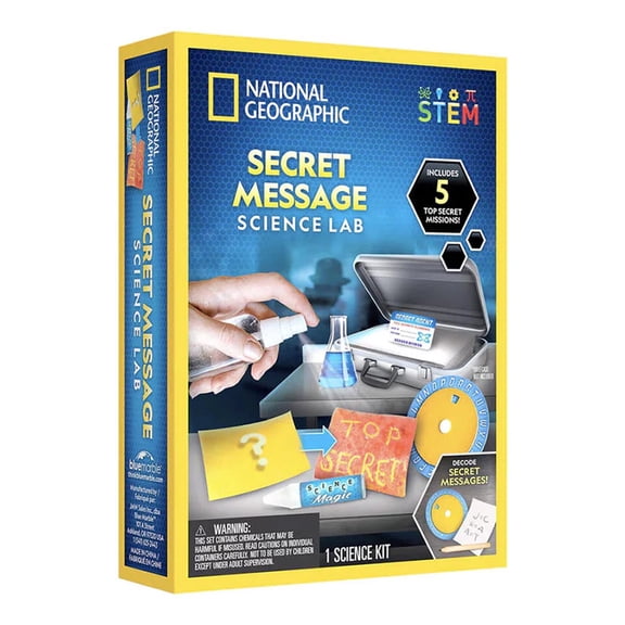 National Geographic Secret Message Science Lab