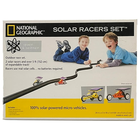 National Geographic Solar Power Racers Vehicle Set