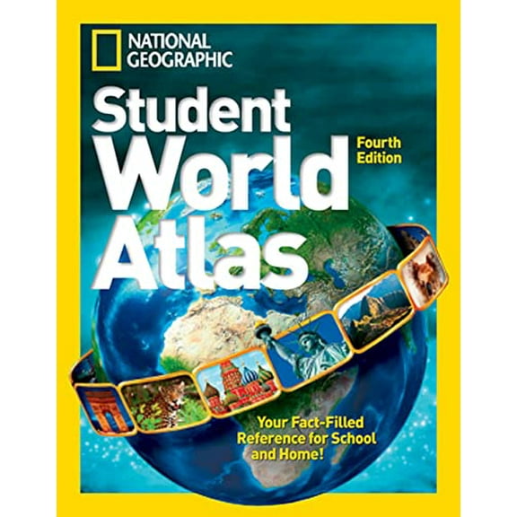 Pre-Owned National Geographic Student World Atlas, Fourth Edition: Your Fact-Filled Reference for School and Home! (Paperback) 1426317751 9781426317750