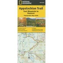 National Geographic Topographic Map Guide: Appalachian Trail: East Mountain to Hanover Map [Vermont] (Other)
