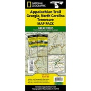 National Geographic Trails Illustrated M Appalachian Trail Georgia, North Carolina, Tennessee [Map Pack Bundle], Paperback
