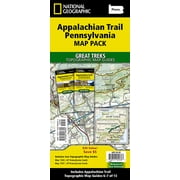 National Geographic Trails Illustrated M Appalachian Trail Pennsylvania [Map Pack Bundle], Paperback