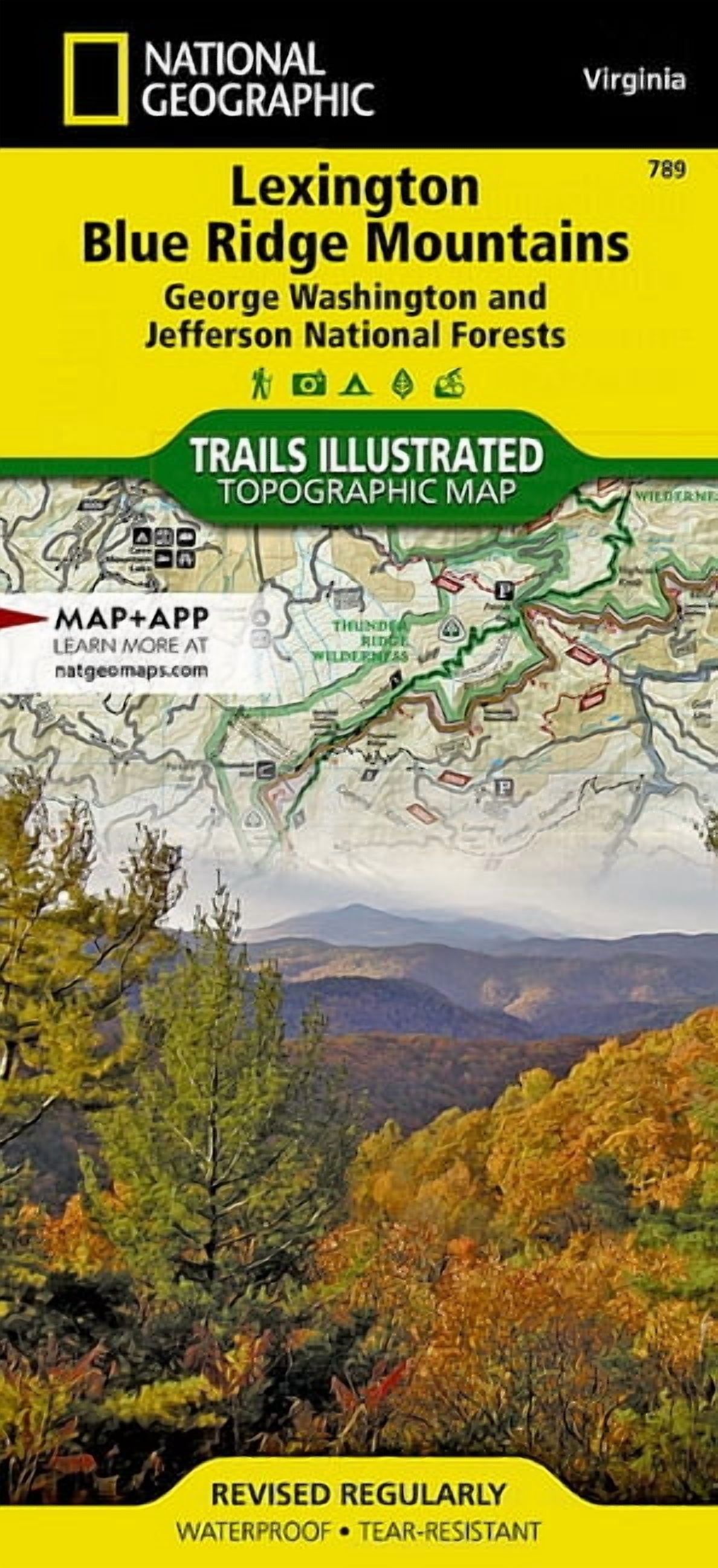 Blue Ridge Height Map Map Blue Ridge Mountains