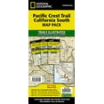 thumbnail image 1 of National Geographic Trails Illustrated M Pacific Crest Trail: California South [Map Pack Bundle], (Paperback), 1 of 1