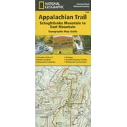 National Geographic Trails Illustrated Map Appalachian Trail, Schaghticoke Mountain to East Mountain [connecticut, Massachusetts] - Folded Map