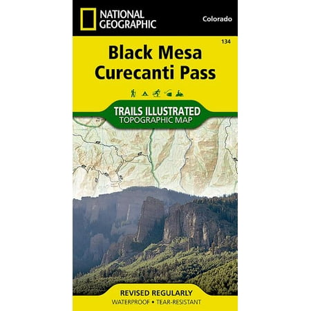 National Geographic Trails Illustrated Map: Black Mesa, Curecanti Pass Map (Other)