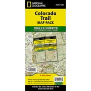 National Geographic Trails Illustrated Map Colorado Trail [Map Pack Bundle] - Folded Map