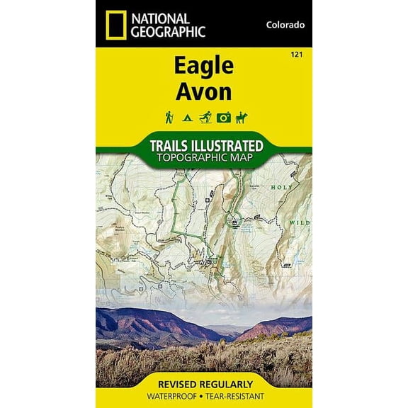 National Geographic Trails Illustrated Map: Eagle, Avon Map (Other)