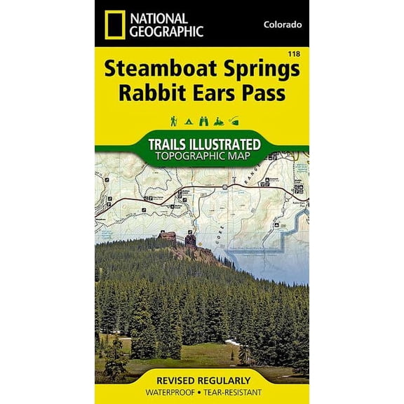 National Geographic Trails Illustrated Map: Steamboat Springs, Rabbit Ears Pass Map (Other)