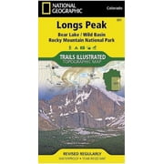 National Geographic Trails Illustrated Series Longs Peak #301 - Explore the Colorado Rockies with Detailed Maps and Trail Information