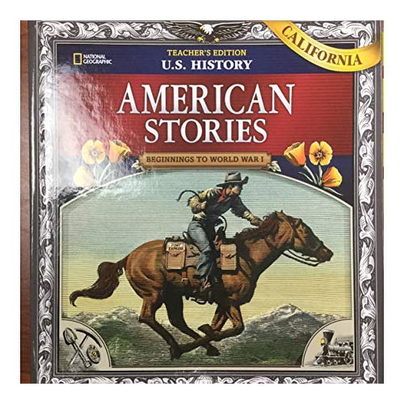 Pre-Owned National Geographic US History American Stories Beginnings to World War I Teacher Edition CA by National Geographic Learning (Paperback)