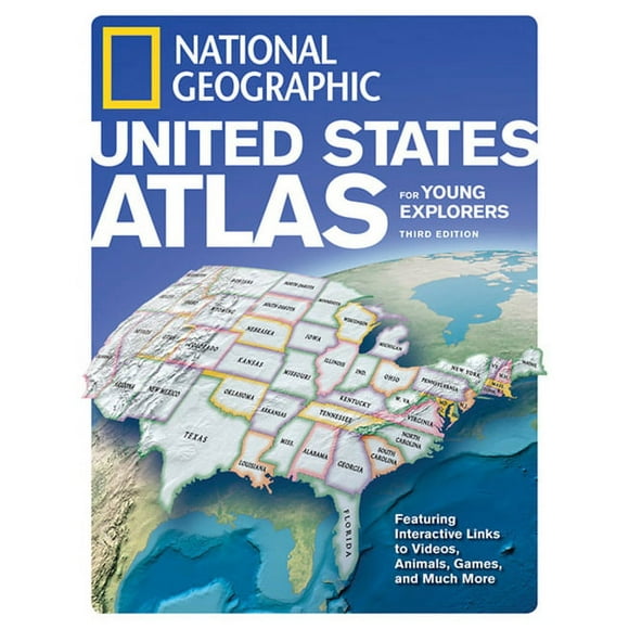 National Geographic United States Atlas for Young Explorers, Third Edition (Hardcover)