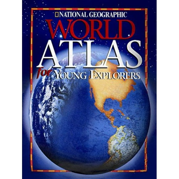 Pre-Owned "National Geographic" World Atlas for Young Explorers Hardcover