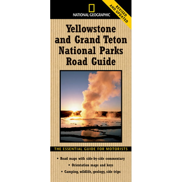 Pre-Owned National Geographic Yellowstone and Grand Teton National Parks Road Guide: The Essential Guide for Motorists (Paperback) 142620597X 9781426205972