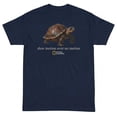thumbnail image 1 of National Geographic turtle “slow motion over no motion” T-Shirt, 1 of 6