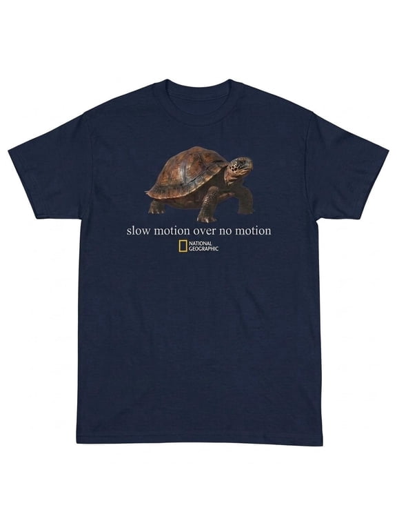 National Geographic turtle “slow motion over no motion” T-Shirt