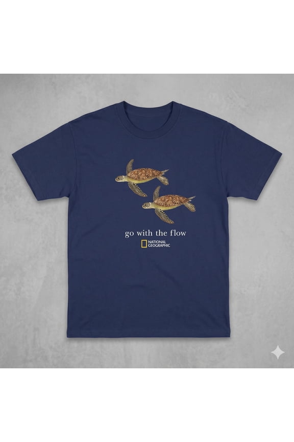National Geographic turtle tee Gildan t-shirt