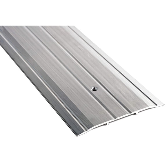 National Guard - 613 - 72" 613-72" NGP Fluted Commercial Saddle Threshold, Mill Finish, 72" L x 6" W x 1/4" H CA3