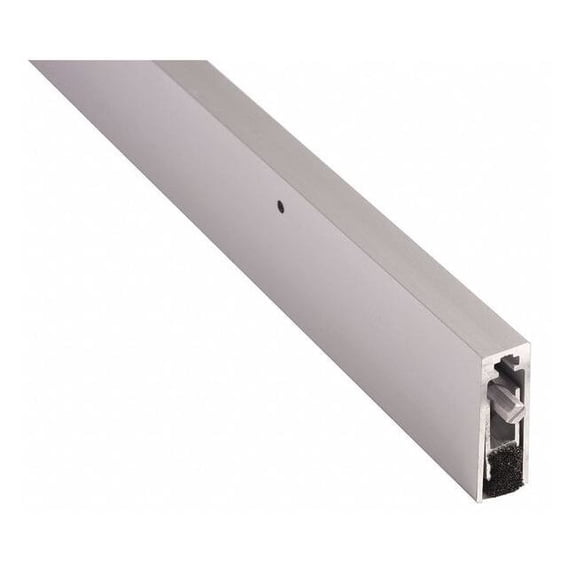 National Guard Auto Door Bottom,48in.L,Aluminum 222NA-48