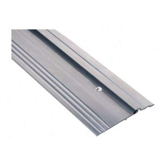 National Guard Door Bumper Threshold,Fluted Top,4 ft. L 896N-48"