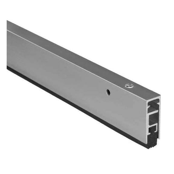 National Guard Door Frame Weatherstrip,7 ft,Black 107NA-84