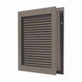 thumbnail image 1 of National Guard Door Louver,16 1/4 in H,16 1/4 in W L-700-RXDKB-18x18, 1 of 1