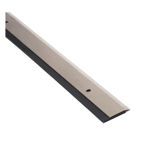 National Guard Door Sweep,3 ft.,S. Steel,Neoprene 200NSS-36