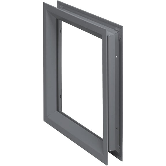 National Guard L-FRA100 24" x 30" NGP Low Profile Vision Lite Kit for Door Opening Cutout, 24" x 30" 1 Count (Pack of 1)