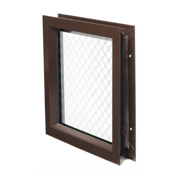 Lite Kit with Glass,12inx12in,Drk Bronze