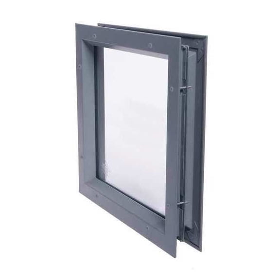 Lite Kit with Glass,Steel,24" Opening H