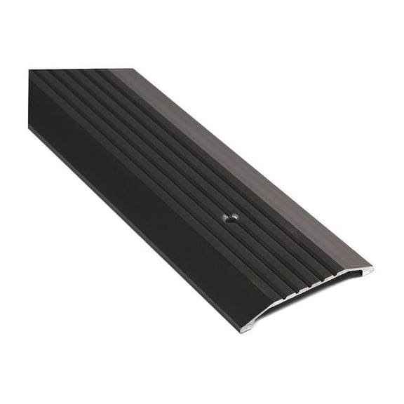 National Guard Saddle Threshold, 72in.L, Fluted, 4in.W 424DKB-72