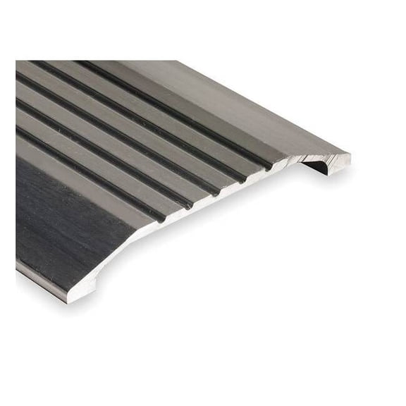 National Guard Saddle Threshold,Fluted Top,3 ft.,Alum 424-3