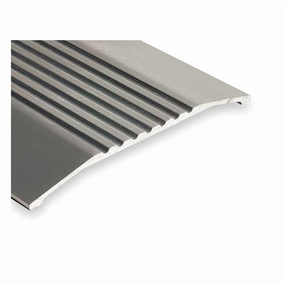 National Guard Saddle Threshold,Fluted Top,4 ft.,Alum 426-4