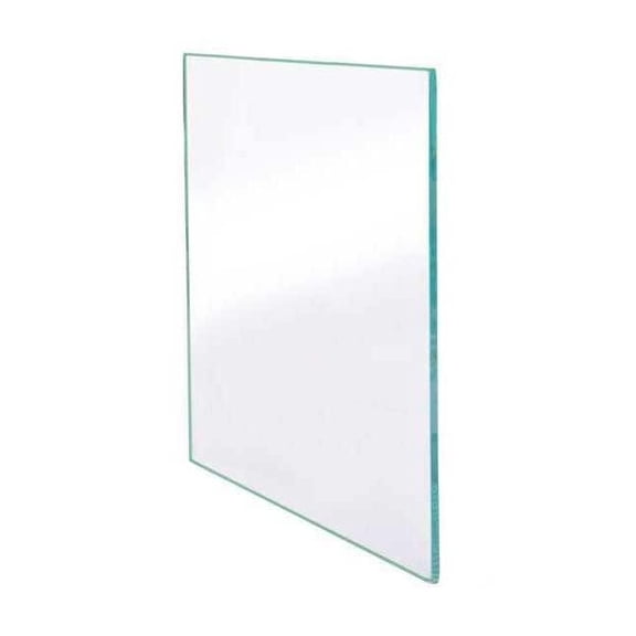 National Guard Safety Glass,21" H,1/4" Thickness L-TG-1/4" 6"x21"