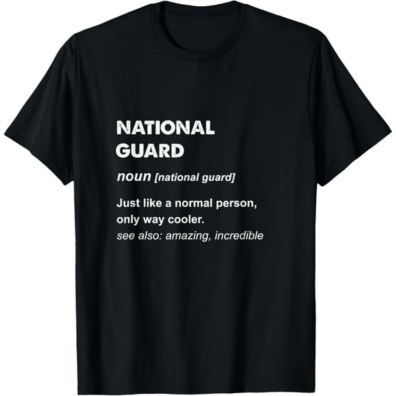 National Guard T-Shirtmen and women can wear, black, white, gifts.S,M,L,XL,2XL,3XL,1688XL