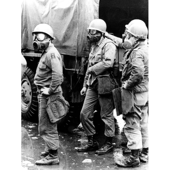 National Guard Troops Preparing To Go Inside The Walls Of Attica Prison After Massive Riots. New York History