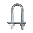 thumbnail image 1 of National Hardware 1/4 In. x 3/4 In. x 2-1/2 In. Zinc Round U Bolt Pack of 5, 1 of 1