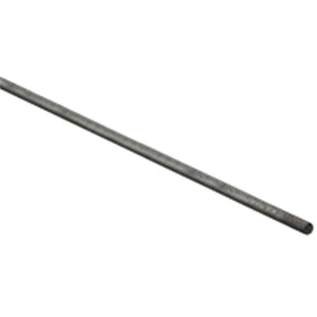 National Hardware 1/4 in. x 36 in. 4054BC Smooth Metal Rod, Plain Steel, Blue