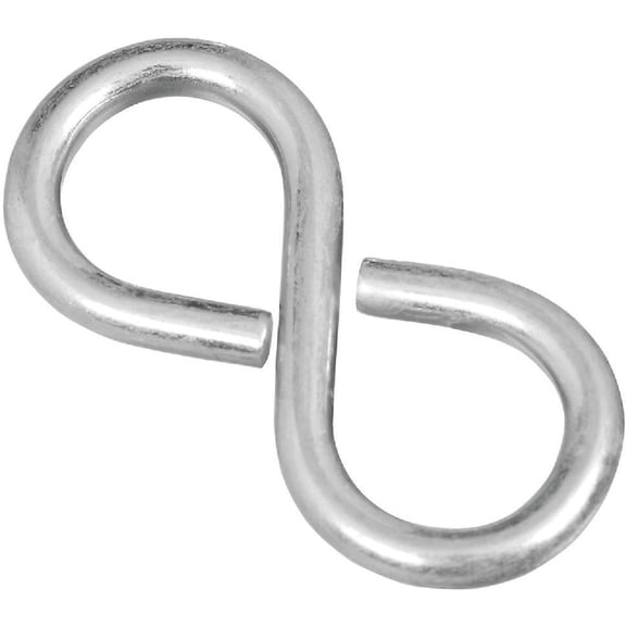 National Hardware 1-5/8 In. Zinc Light Closed S Hook (4 Ct.) - 1 Each