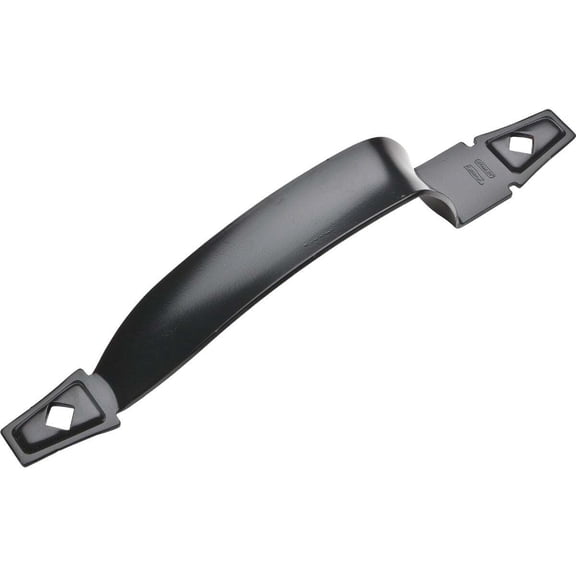 National Hardware 8-1/2 In. Black Ornamental Gate Pull N214-078